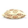 thumbnail image 2 of Chocolate Chip Cookies Throw Pillow Covers Couch Pillowcases Decor for Bed Sofa 18" x 18", 2 of 7