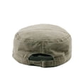 thumbnail image 5 of CYYOLLPF Cadet Hats Field Cap Short Bill Cap Fitted Cap Flat Top Baseball Cap Light Denim Cotton Casual Military Style Hat Soldier Hat Hats & Caps Beige One Size, 5 of 9