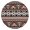 Ethnic (39), variant on Bohemian Style Floral Print Square Table Cover 34x34 Inch with Elastic Edge for Snug Fit on Indoor Outdoor Patio Dining Tables