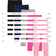thumbnail image 3 of CPNG Girls Outerwear Leggings Kids Pull On Leggings Elastic High Waist Stretchy Full Length Footless Soft Tights Pants(Dark Blue,9-10 Years), 3 of 4