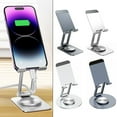 thumbnail image 4 of AFQH Adjustable Aluminum Alloy 360° Rotating Phone & Tablet Stand with Anti-Slip, 4 of 4