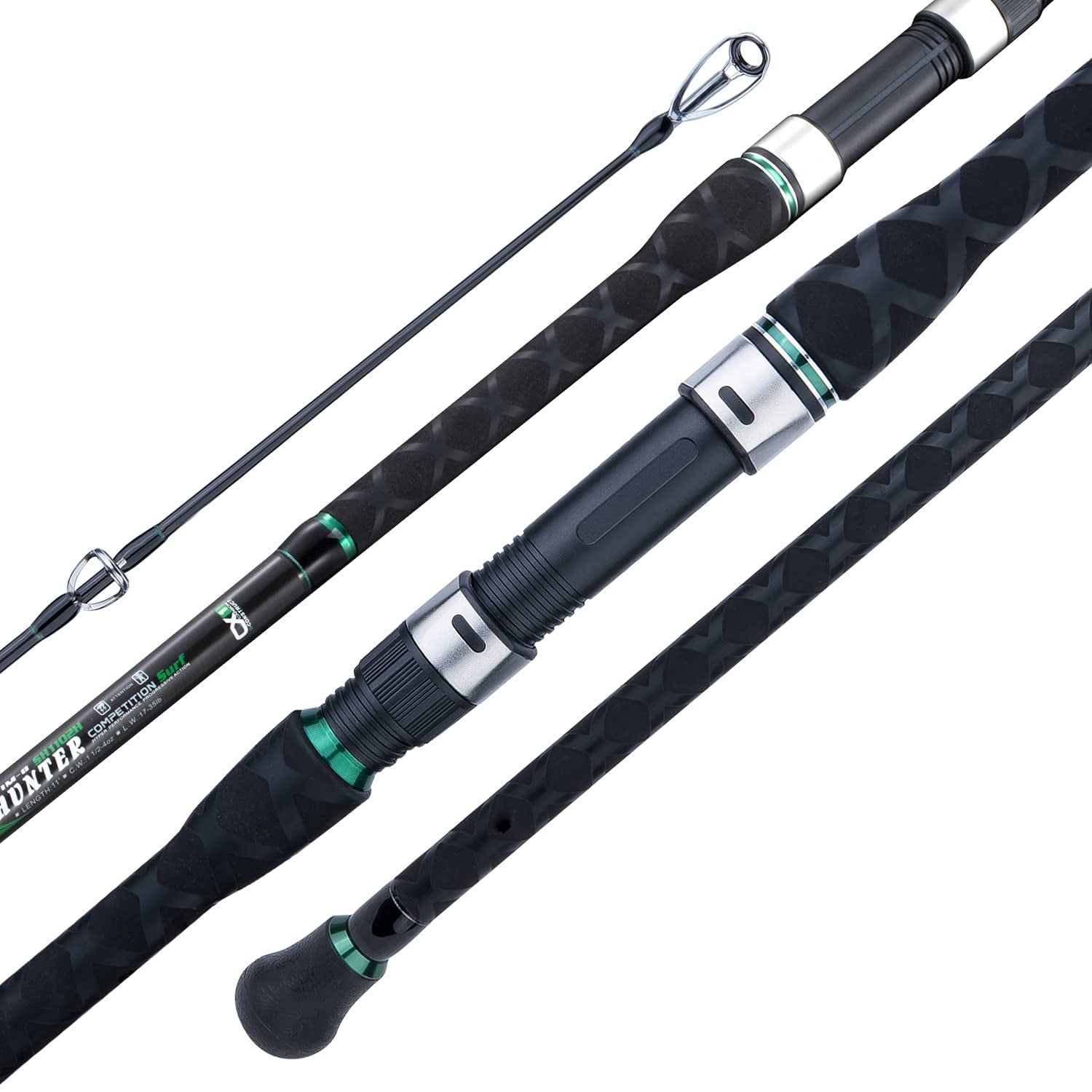Sale for $19.99 20-40 LB Line Weight New 2-pc 10' Surf Rod 