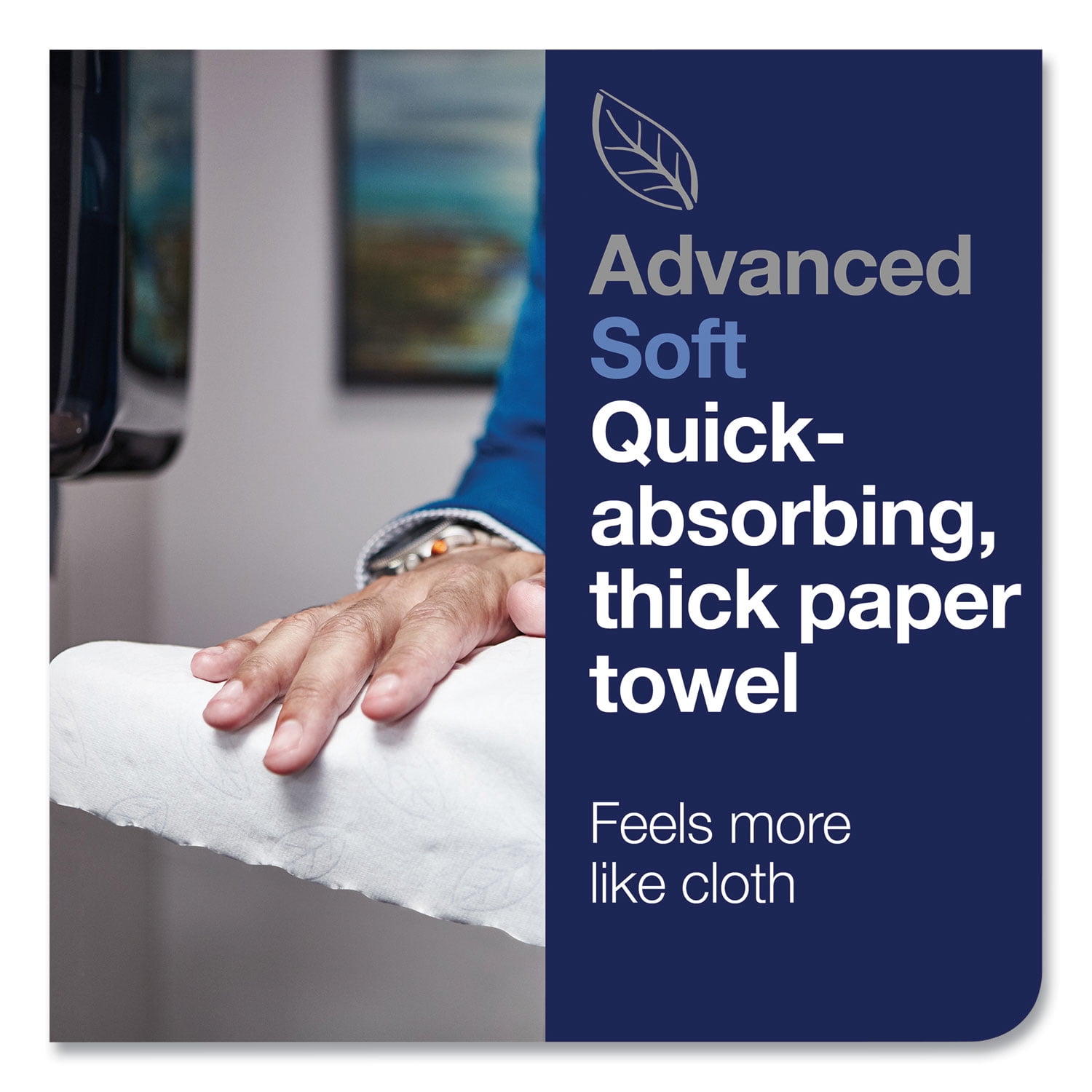 Tork Advanced Matic Hand Towel Roll, 7.7" x 900 ft, White, 6 Rolls/Carton -TRK290095