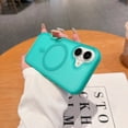 thumbnail image 3 of Dteck Strong Magnetic for iPhone 16 Plus Case, Compatible with MagSafe, Military-Grade Protection Translucent Matte Rugged Case for iPhone 16 Plus,Mint, 3 of 6