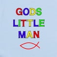 thumbnail image 2 of CafePress - God's Little Man Body Suit - Long Sleeve Cotton Baby Bodysuit, 2 of 4