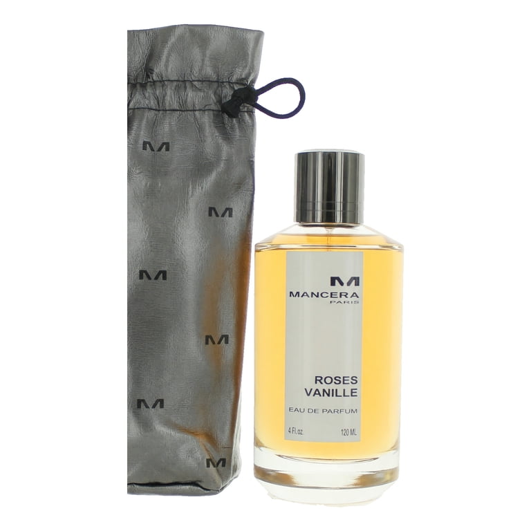 Mancera Roses Vanille Eau De Parfum Spray, Amber Vanilla Fragrance