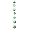 thumbnail image 2 of 7 Piezas Dados Poliédricos Acrílicos Sunnimix Verde Oscuro Blanco, 2 of 8