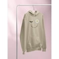 thumbnail image 3 of Always Keep Positive Attitude Hoodie Women -Image by Shutterstock, Female Medium, 3 of 4