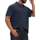 thumbnail image 5 of CAMISA POLO DE NEGOCIOS DE MANGA CORTA CON BOTONES Y COLLAR PARA HOMBRE EN TEXTURA JACQUARD M AZUL OSCURO, 5 of 6