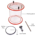 thumbnail image 4 of Pulidora de vaso de joyería 3KG 6.6Lb Mini máquina de pulido de barril giratorio Rotación bidirecci Cacagoo lustradoras, 4 of 7