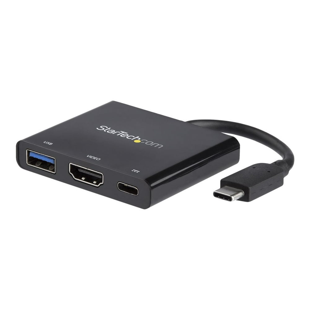 USB C Multiport Adapter with HDMI 4K & 1x USB 3.0, PD, Mac