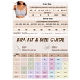 thumbnail image 5 of Cueply Bras for Women Plus Size Wireless Bra Full Coverage Support Wide Strap Seamless Comfort, 5 of 9
