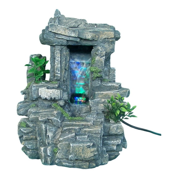 Water Fall, Water Fountain with LED Light