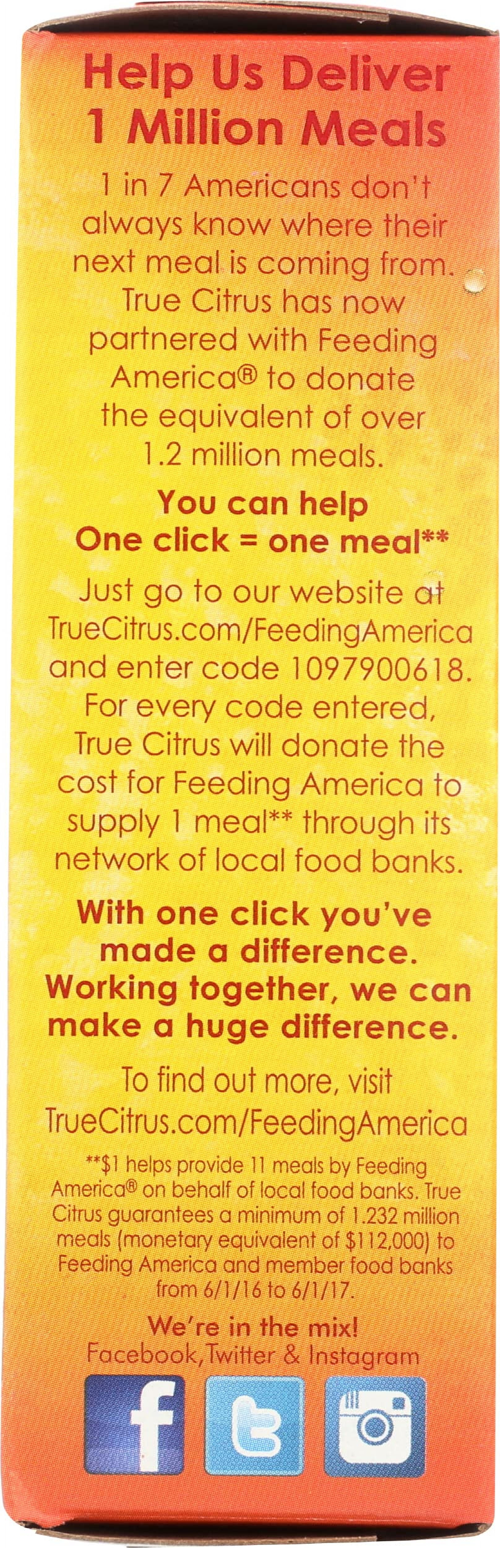 True Lemon Raspberry Lemonade Drink Mix (Pack of 36)