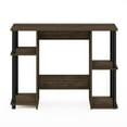 thumbnail image 3 of Pemberly Row Engineered Wood Compact Computer/Study Desk in Columbia Walnut, 3 of 6