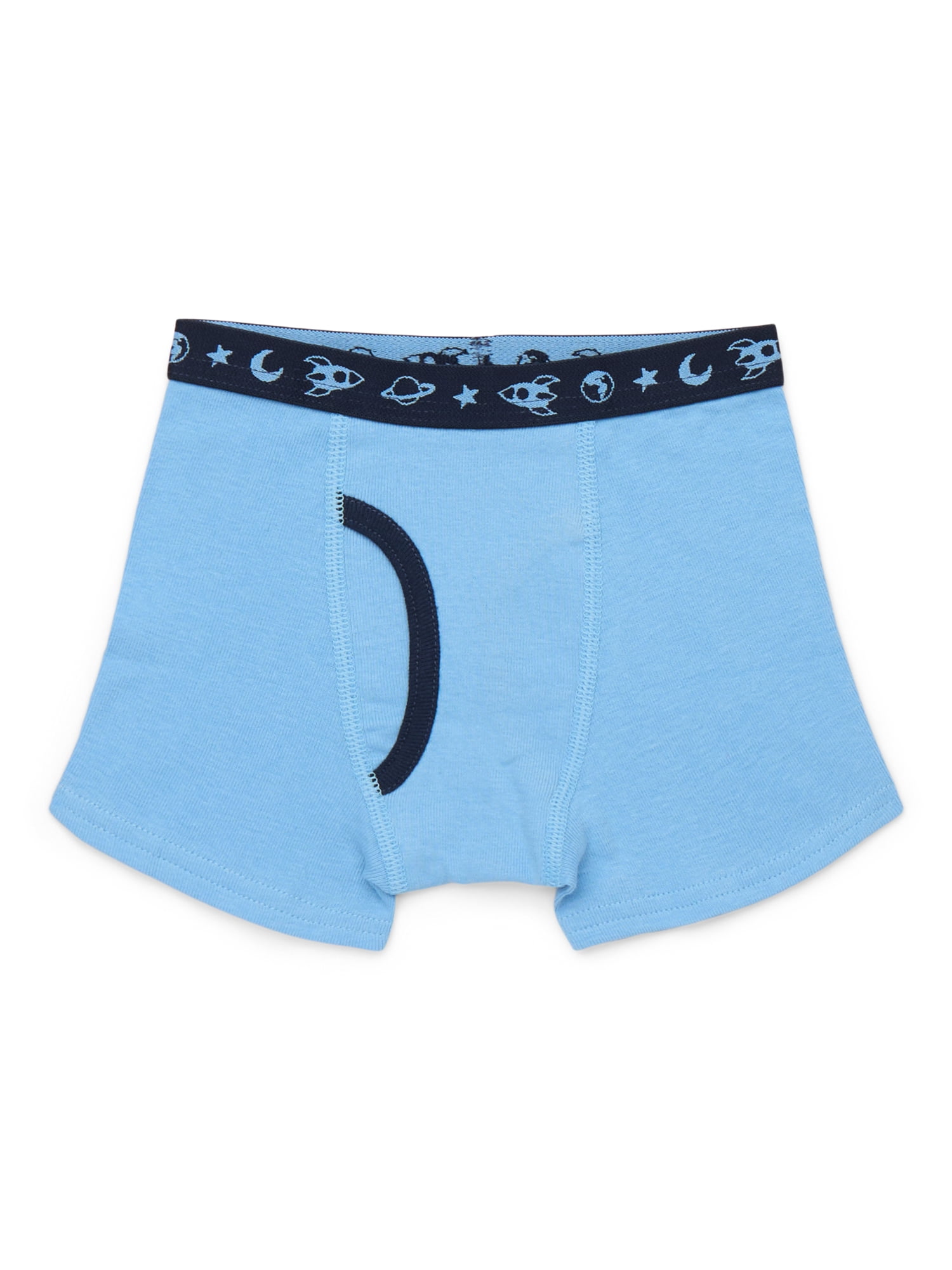 Wonder Nation Toddler Boys Cotton Boxer Brief Underwear, 6-Pack, Sizes 2T-5T