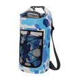 thumbnail image 2 of S SERENABLE Waterproof Dry Bag Multifunctional with Mesh Pocket Men Women Comfortable Floating Backpack Storage Bag for Swimming Kayaking Blue, 2 of 6