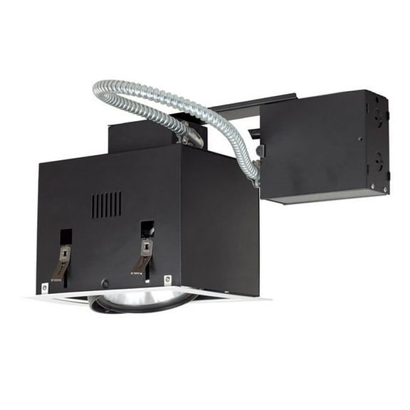 Jescolighting MGRP38-1WB One - Light Double Gimbal Recessed Fixture Line Voltage