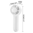 thumbnail image 2 of EGNMCR Fan, Ceiling Fan, Desk Fan, Portable Fan Summer Outdoor Mini Portable USB Rechargeable Handheld Fan With High Wind Speed Portable handheld fan, 2 of 6