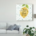 thumbnail image 3 of Trademark Fine Art 'Mellow Yellow III' Canvas Art by Farida Zaman, 3 of 4