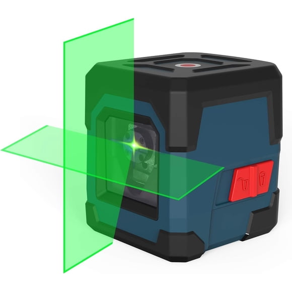 Laser Level RockSeed Cross Line Autonivelante con bolsa