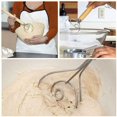 thumbnail image 1 of Batidor de masa danés de acero inoxidable con mango de madera Utensilios para hornear en la cocina Especial Adepaton LN-0822, 1 of 7