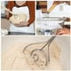 thumbnail image 1 of Batidor de masa danés de acero inoxidable con mango de madera Utensilios para hornear en la cocina Especial Ormromra LN-0822, 1 of 7