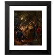 thumbnail image 2 of Anthony van Dyck 12x14 Black Modern Framed Museum Art Print Titled - The Betrayal of Christ (C. 1618-1620), 2 of 5
