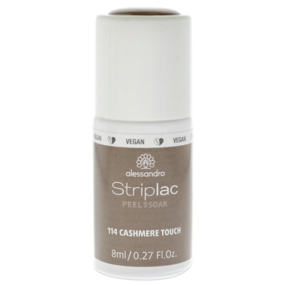 Alessandro Striplac Peel or Soak - 114 Cashmere Touch , 0.27 oz Nail Polish