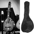 thumbnail image 4 of 1 Conjunto de bolsa de mandolina Oxford Paño Mandolin Bolso Mandolin Mochila con cuerdas, 4 of 4