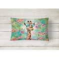 thumbnail image 2 of Hippie Animal Giraffe Throw Pillow 12 in x 16 in, 2 of 4