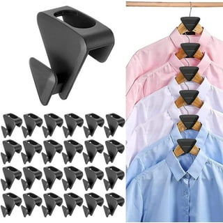 18pcs Space Triangles Hooks Cascade Hangers Save Closet Space Slip-Over  Design to Organize Shirts Pants Jackets Heavy Coats - AliExpress