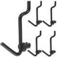 thumbnail image 4 of MLINS  5 Pcs Home Pegboard Hook Hooks for Hanging Tools Shelving J Tags Black, 4 of 8