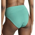 thumbnail image 2 of Panache Midi Gathered Swim Pant (SW1729),10-Small,Green Gingham, 2 of 6