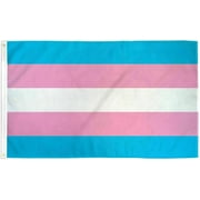 Transgender Pride Flag 3x5ft with Grommets LGBTQIA Trans Pride