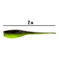 thumbnail image 2 of Bobby Garland Baby Shad Crappie Bait 2" Licorice Chartreuse Pearl 18 Count, 2 of 5