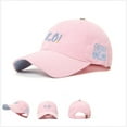 thumbnail image 2 of Uncia Active Unisex Baseball Cap Athletic Adjustable Cotton Dad Hat for Men and Women Wave-shaped Brim and Embroidery K.O, 2 of 5