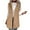 Khaki, variant on Fashion Women Solid Color Vest Sleeveless Open Front Long Cardigan Plus Size Flannel Coat Winter Warm Fuzzy Coat with Pockets Sleeveless Fleece Jacket Long Warm Winter Coat Outerwear