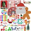 Fidget Advent Calendar, Christmas Fidget Toys Pack Party Favors Gifts for Kids Adults, Sensory Toy Classroom Prizes Autistic Children Pop Its Bulk Fidgets