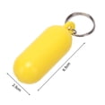 thumbnail image 3 of Flotador Canal Llavero Flotador Llaves Hebilla Marina Vela Botes de remos Herramienta (Amarillo), 3 of 3