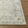 thumbnail image 2 of Hauteloom Ahmaud Living Room, Bedroom Area Rug - Traditional - High Pile - Light Gray, Beige, Gray - 6'7" x 9'2", 2 of 5