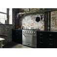 thumbnail image 5 of Aga Amc36df Mercury Series 36" Wide 4.9 Cu. Ft. Slide In Dual Fuel Range - Black, 5 of 5