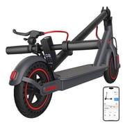 OBX 350W Electric Scooter for Adults, 18MPH & 16 Miles Long Range, 8.5 Solid Tires, Folding Commuting E-Scooter with Dual Brake System & App Control