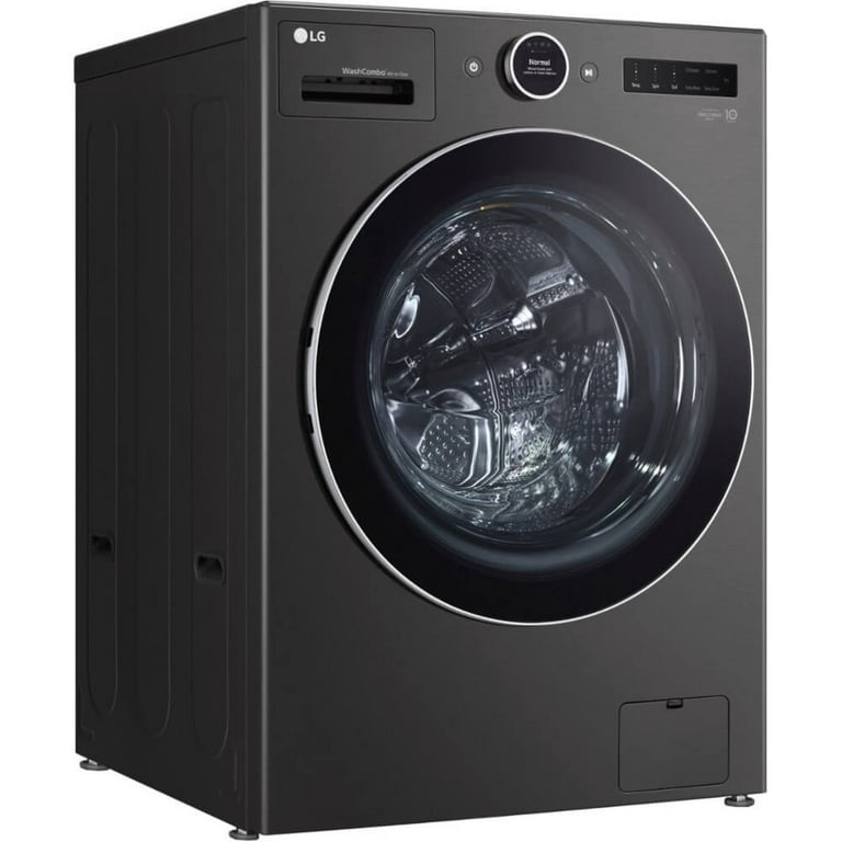 LG All-In-One 5 Cu. Ft. Ventless Washer/Dryer Combo in Black