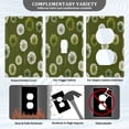 thumbnail image 3 of Light Switch Cover Switch Plate Outlet Cover Plug Cover for Electrical Unused Outlet Cover Green Dandelions Pattern, 3 of 6