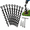 Round Head-8PACK, variant on Side Head-8PACK Trampoline Anchor Kits Heavy Duty Carbon Steel Ground Anchors with L Brackets