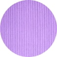 thumbnail image 1 of Ahgly Company Indoor Round Abstract Purple Contemporary Area Rugs, 6' Round, 1 of 4