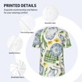 thumbnail image 5 of Fotbe Vintage Utensils Baseball Jersey Shirt for Men and Women, Casual Short Sleeves Button Down T-Shirt-Large, 5 of 9