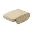 thumbnail image 2 of SNGMN 1 PC Car Center Console Armrest Cover, 13.0In x 6.7In x 2.0In Waterproof Durable Storage Box Protective Cover, Universal Rebound Thickened Cushion with Storage Pocket for Most Cars Beige S, 2 of 4