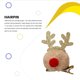 thumbnail image 5 of sweethay Accesorios para el cabello Astas de peluche Llamativo pasador de Navidad Festival Sombreros encantadores Adultos Decoración de fiesta Accesorios Kits de decoración para fiestas Caqui sweethay HA070782-01, 5 of 6